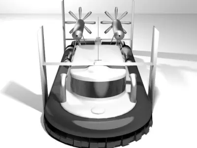 Hovercraft - Classic 3D model