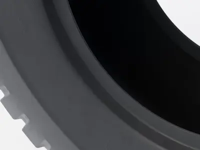 Large Tire 3D model