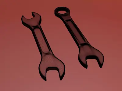 Wrench 3D model get