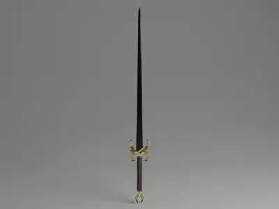 Dragon Sword 3D model buy