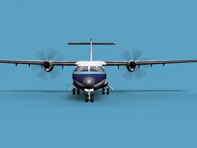 ATR  ATR-42-500 Eastern Express 3D model