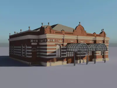 Theater palace  3D model