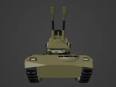 anti-aircraft  tank  antidrones  air defense missile defense 3D model