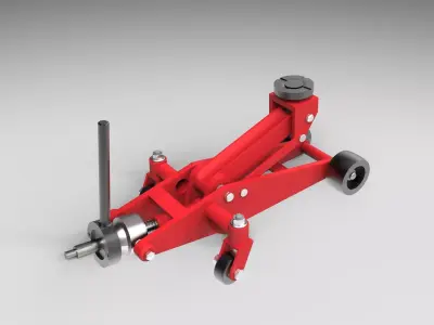 Rolling jack 3D model