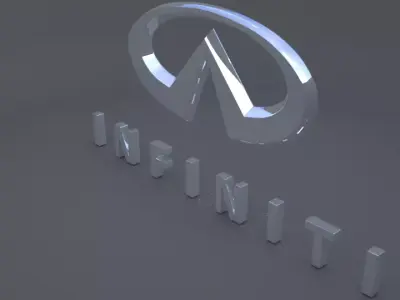 Infiniti Logo 3D model