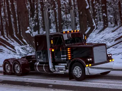 Peterbilt 379 COGA Edition  3D model