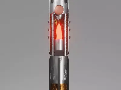 Starkiller Lightsaber  Free 3D model