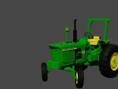 John Deere 3020 3010 Synchroshift 3D model