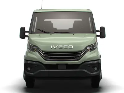 Iveco Daily Crew Cab L5 Chassis 2024 3D model
