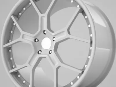 Exclusive rims 3D model