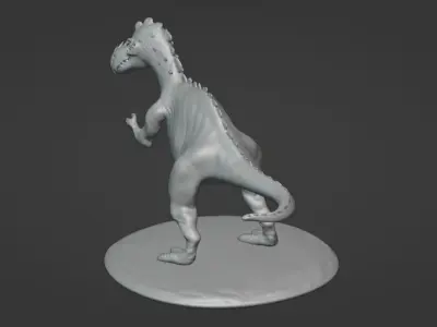 Dinosaur 3D print model 10