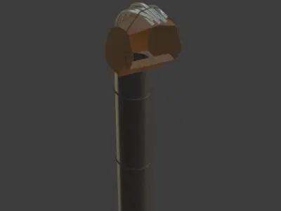 Snorkle wth different topper 3D model