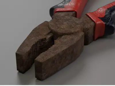 PBR Tools Pack Game Ready Low-poly 3D model