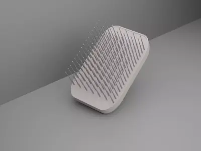 This is a lovely comb for women 3D model