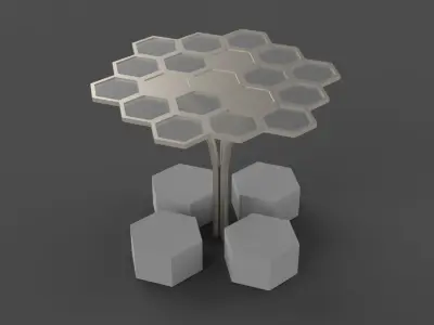 Tensile 3D model