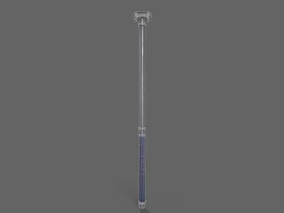 PBR Pipe Weapon V2e Low-poly 3D model