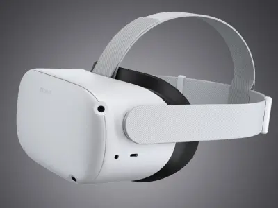 Oculus Quest 2 Headset 3D model