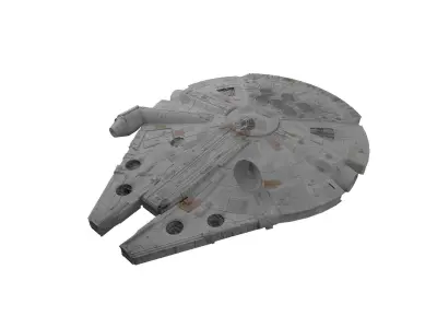 starwar spacecraft 3D model