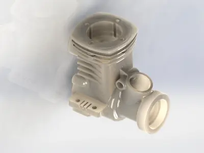 Engine Case 3D model