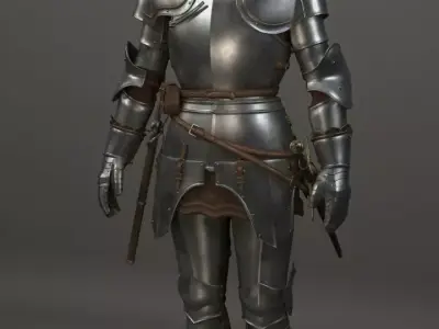 Knight 3D model get