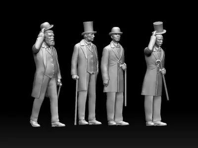 gentlemans 3D print model