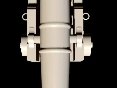 cannon Low-poly 3D model by HelionArtworks