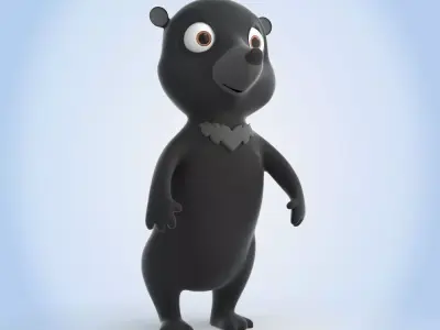Black Bear 3D model