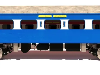 The Wagon x train 3D model