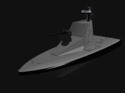 Protector USV Model 3D model