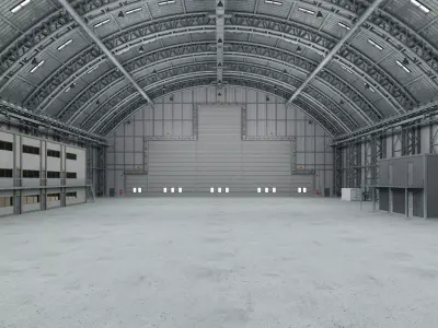 Hangar 3 3D model