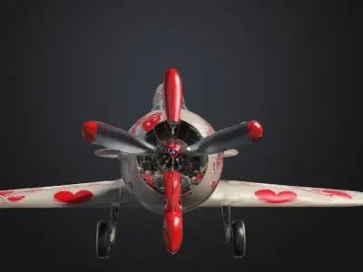 Small Airplanes 3D model