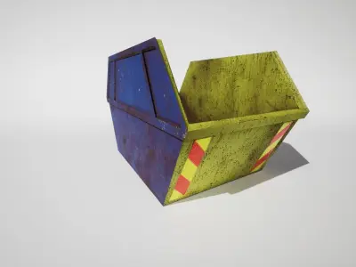 Basic Skip Low-poly 3D model