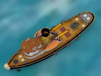 Coast Guard Free 3D model