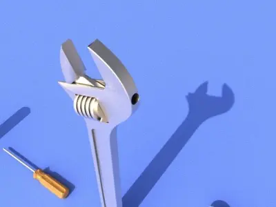 Basic tools collection 3D model