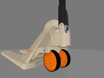 Pallet jack 3D model shop