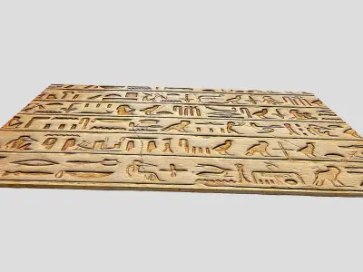 Ancient Egypt-hieroglyph-3D printing 3D model