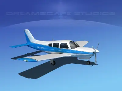 Piper Cherokee Arrow 3D model buy