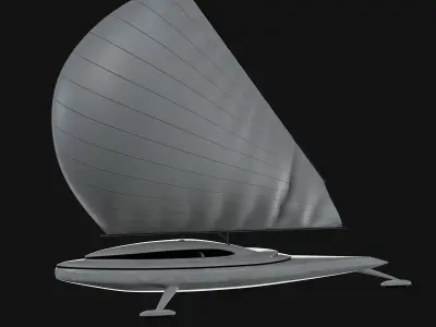 Iceboat 3D model get
