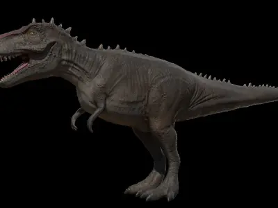 Dinosaur Trex Low-poly 3D model purchase