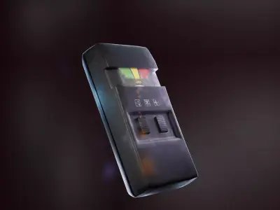 IRI-1 Bereg Dosimeter Radiometr Indicator Low-poly 3D model