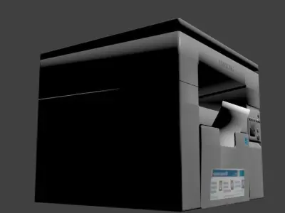 printer Samsung SCX-3400 Low-poly 3D model