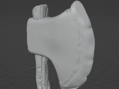 Axe Blender Model 3D model