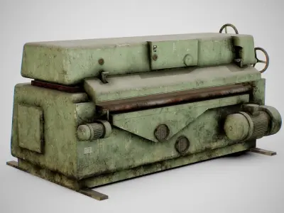 Sanding Machine - Anthon 01 Dirty Low-poly 3D model