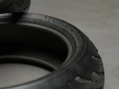 Michelin Road 6 Motorcycle Tires 3D model