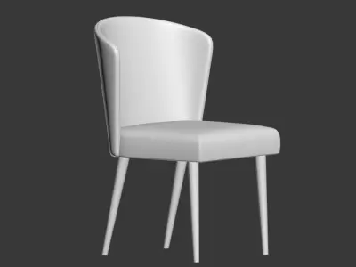 Dinning set chair 3D model