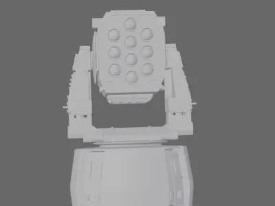 Military Turret 3D model