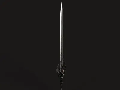 Sword 01 V2 Low-poly 3D model