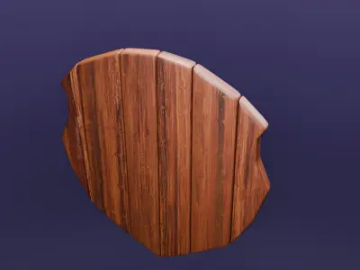 sword ax  shield 3D model