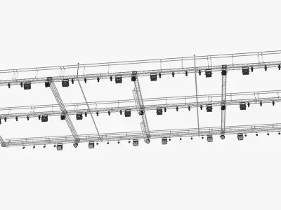  Roof Mounted Stage Lights 