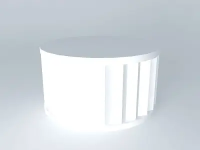 Knob round table Free 3D model